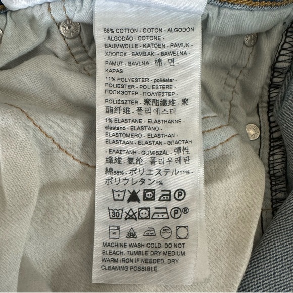 Levi’s 511 Slim Fit Straight Leg Blue Jeans 38x32 - Picture 6 of 7